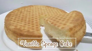 How To Make Vanilla Sponge Cake