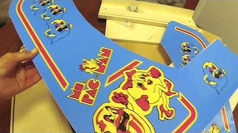 ArcadeDoubleUp "Room for Pi" bartop cabinet kit | New vinyl graphics options for your bartop arcade