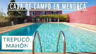 🔝CASA DE CAMPO ADOSADA EN TREPUCÓ, MAHÓN 🔝[MENORCA] Ref.25228