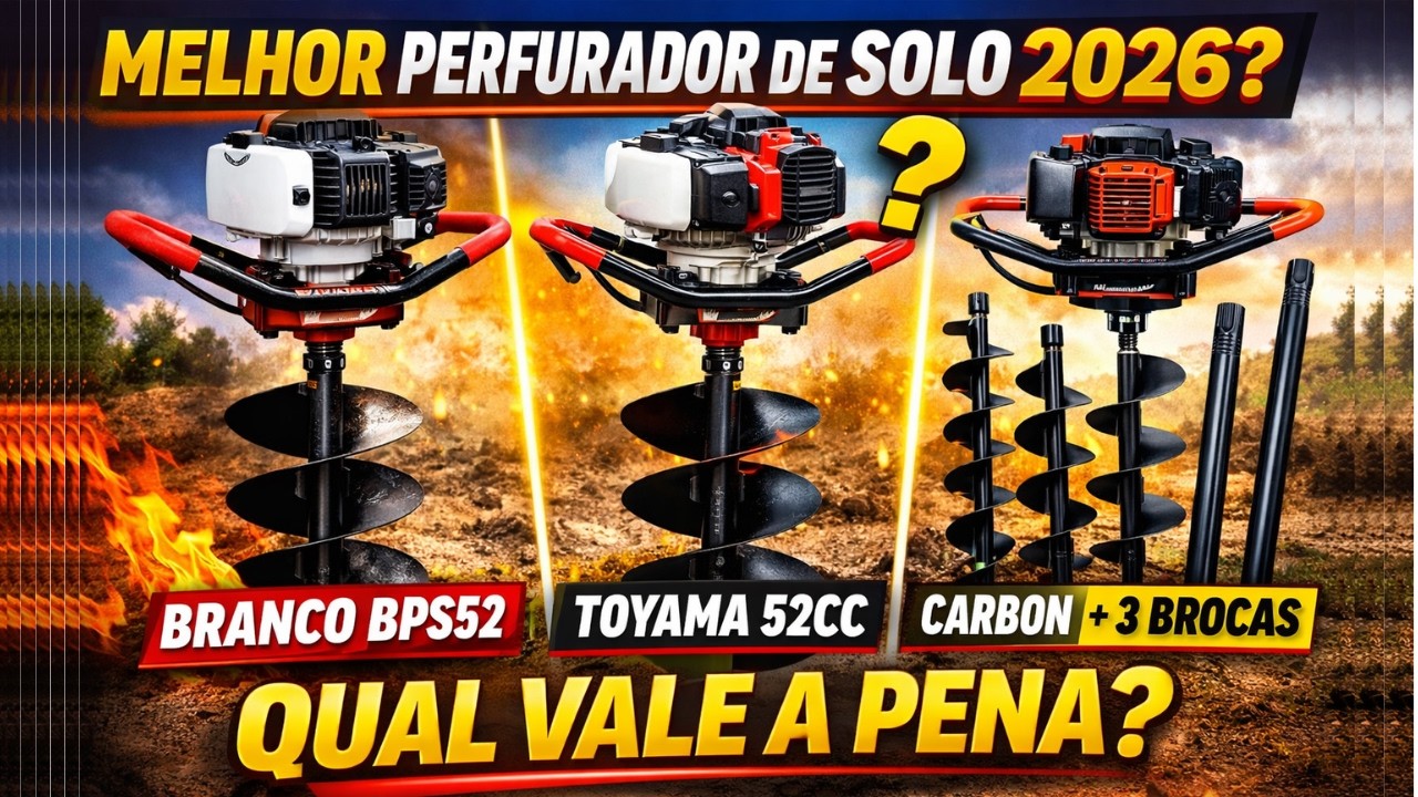 Qual é o Melhor Perfurador de Solo Profissional em 2026? Ranking ...