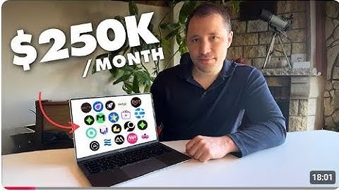 I Make $250K Month From 20 Apps