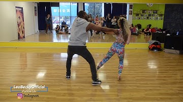 Improviso de Zouk Brasileiro - Leo e Becky (Dark Horse - Violin)