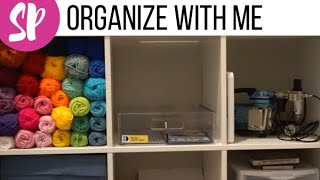 ORGANIZE WITH ME | Organizing my Stamps and Die Sets, Dream Scrap Space