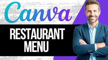 How To Create Restaurant Menu In Canva | Tutorial 2025