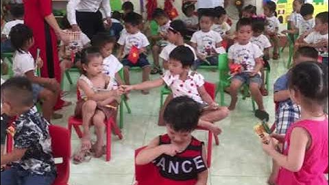 “Ngày hội đến trường của bé” năm học 2021-2022 Trường Mầm non Nam Tiến - thị xã Phổ Yên