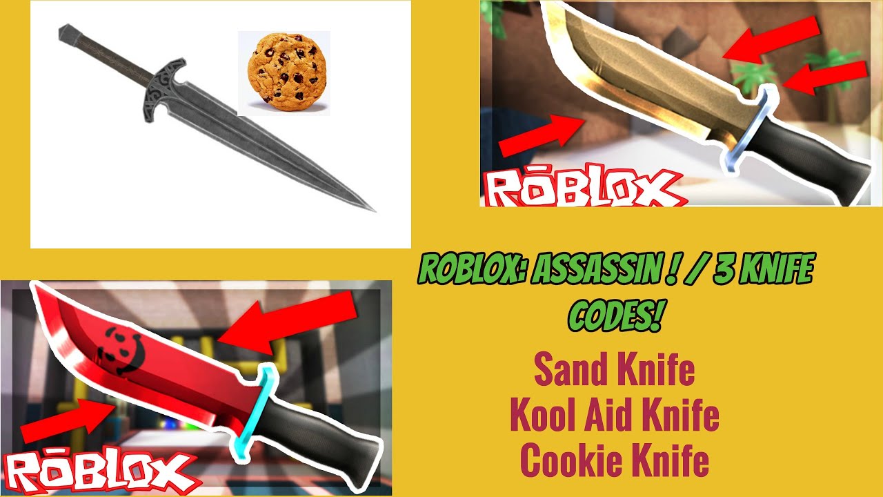 Roblox Assassin 3 Knife Codes Youtube - roblox assassin kool aid code