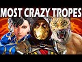 The Most Crazy Tropes in Fighting Game History!