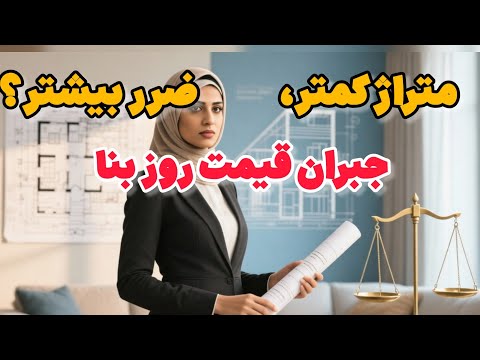 وقتی آپارتمانی که خریدی کمتر از قرارداد هست چطور حقت رو بگیری