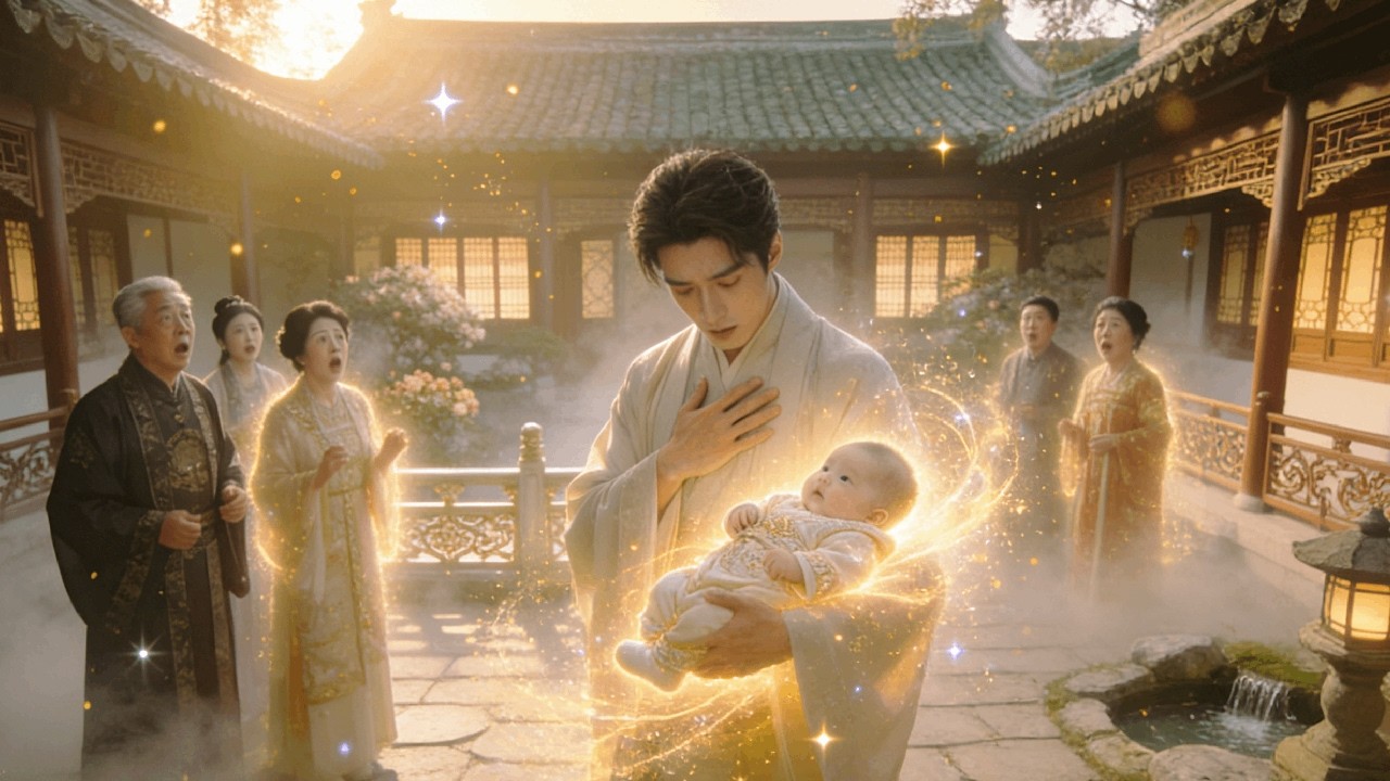 Babaeng sanggol reinkarnasyon ng Lucky Star;pamilya naririnig ang kanyang isip at pinaswerte ang lah