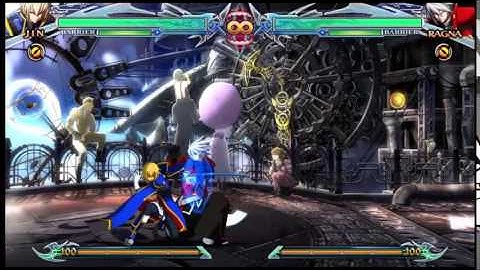 BBCPEX Jin Kisaragi Combos Part 1/3 [Midscreen]