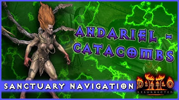 Optimize Your Andariel Run - D2R Atlas (Sanctuary Navigation Tricks) | Zeegers Stream Highlights