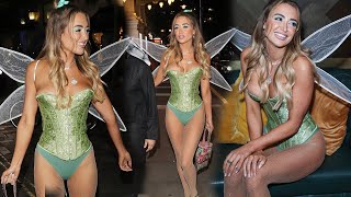 Georgia Harrison dressed as a fairy at her Halloween party