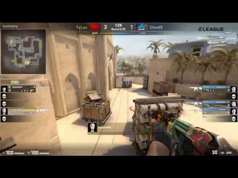 TyLoo PLAYER (SOMEBODY) USING AIM HACK LIVE ON STREAM!!!!