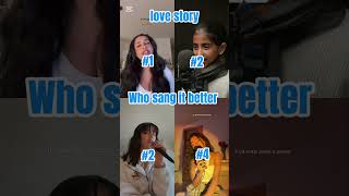 love story challenge cover #duet #cover #babygirl #blackpink #bts
