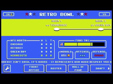 Retro Bowl - How Fast Can I Speed Run a Season? LIVE!