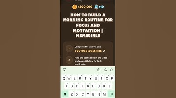 How to Build a Morning Routine for Focus and Motivation | MemeGirls | Gems Of Crypto | realgoc