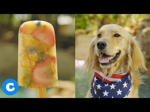 Homemade Frozen Pupsicles (Dog Popsicles) - The Creek Line House