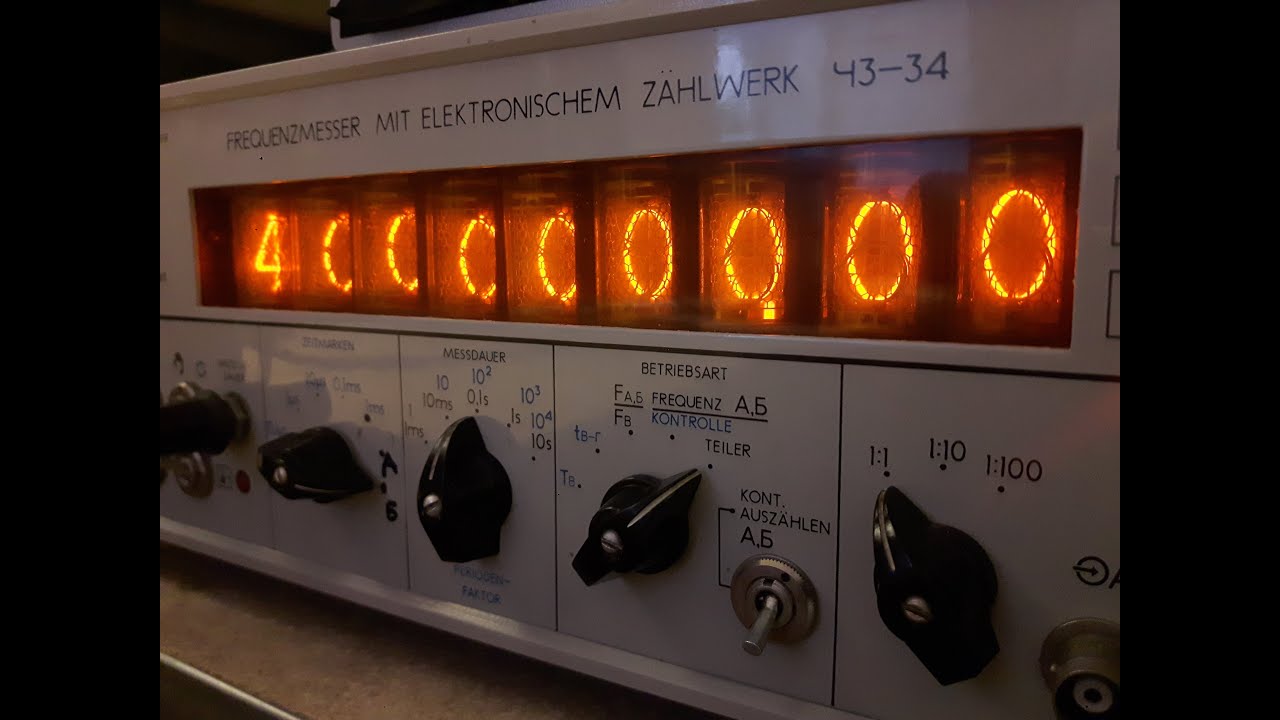 Frequenzzahler Tsch3-34 - Ч3-34 - частотомер Ч3-34 - russischer ...