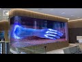 Anamorphic illusion 4d animation created for concord pacific showroom in richmond bc