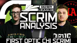 OpTic CHICAGO Downs LA THIEVES by 100, Lose Series 1-3 | OpTic CHICAGO vs LA THIEVES Scrim Analysis!