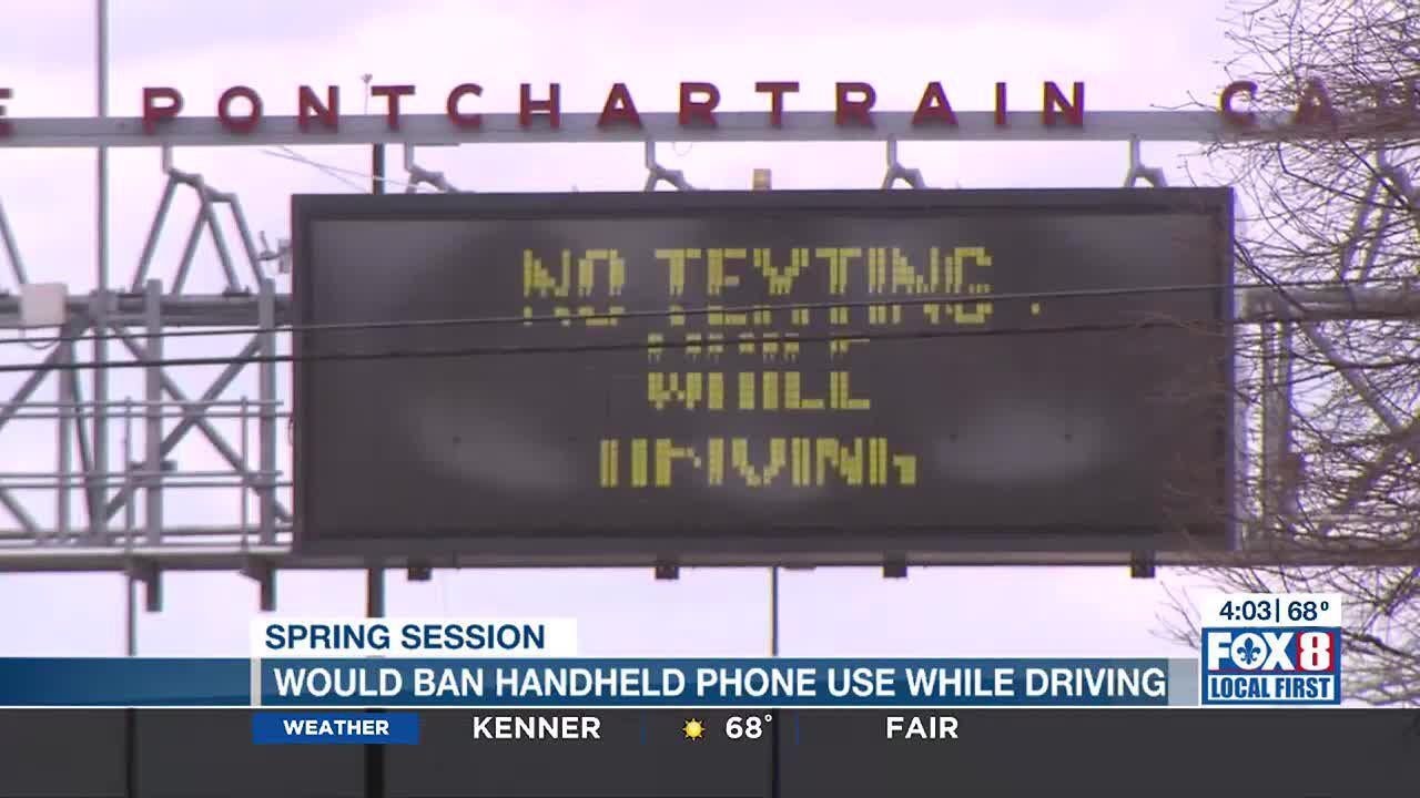 Bill to ban cell phones while driving advances to full house - YouTube