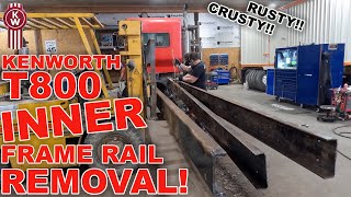 Removing The Inner Frame Rail On A Kenworth T800