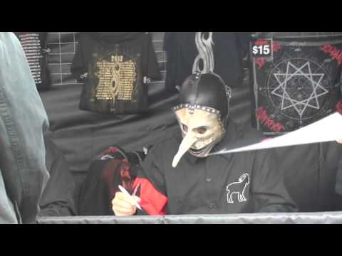 Slipknot Meet N Greet - Mayhem Festival 2012 - Seattle, WA - July 3rd 2012 - Clown, Sid, Chris