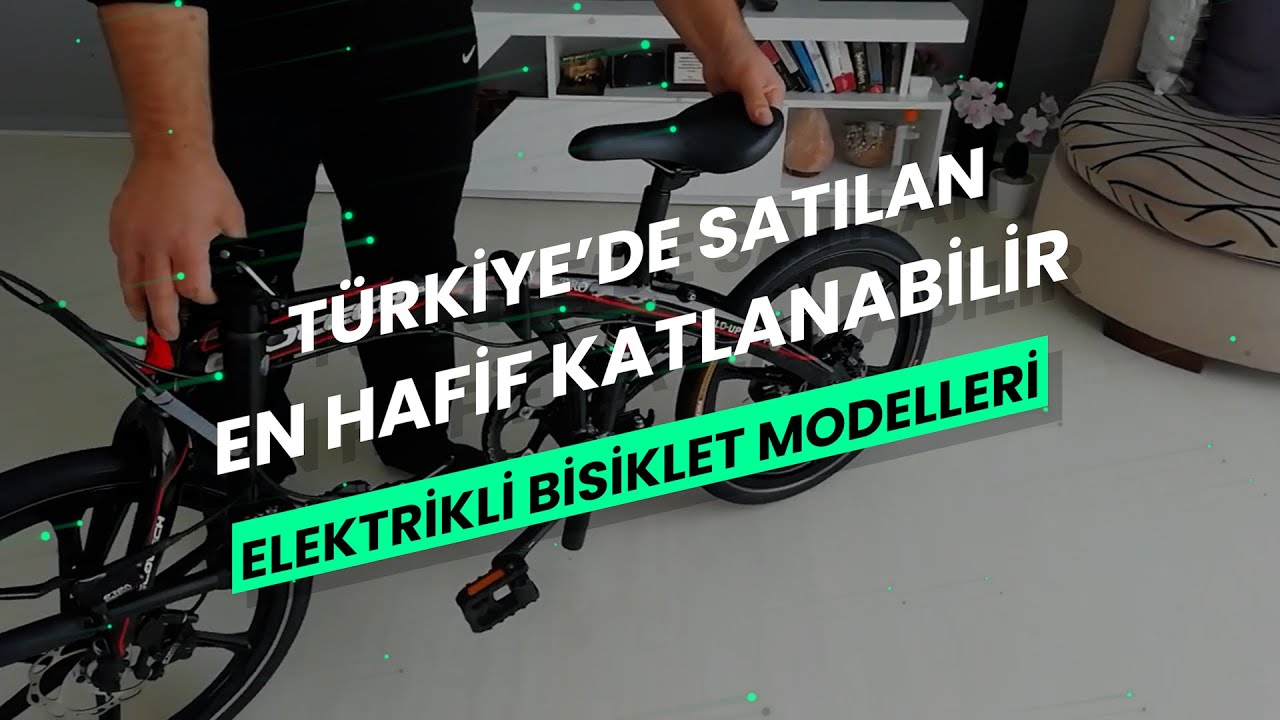 EN İYİ 5 KATLANABİLİR  ELEKTRİKLİ BİSİKLET MODELLERİ (EN HAFİFLERİ)