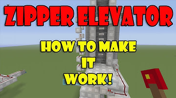 Up & Down Zipper Elevator Still Works TU13 (Minecraft Xbox 360)