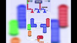 Sky Rush Traffic Puzzle Level 91 Game Walkthrough Solution