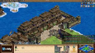 Voobly AOE2 1.6: CBA Hero AC, 4 vs 4 team game