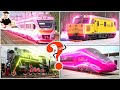 Знакомство с транспортом | Учим цвета и исследуем мир железных дорог! 🚂🌈