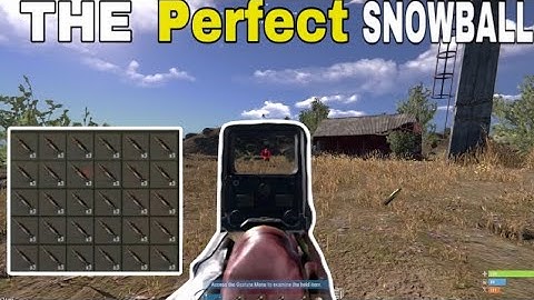 The PERFECT 24 HOUR SNOWBALL - Rust Console Edition