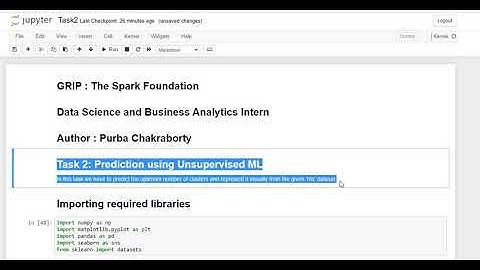 Data Science and Business Analytics Internship june 2021 ||The Sparks Foundation ||Task2