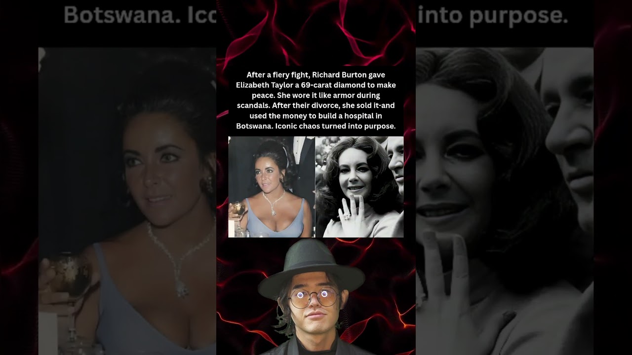 After a fiery fight, Richard Burton gave Elizabeth Taylor a 69-carat diamond to make peace.