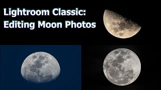 Editing Moon Photographs in Lightroom Classic screenshot 5