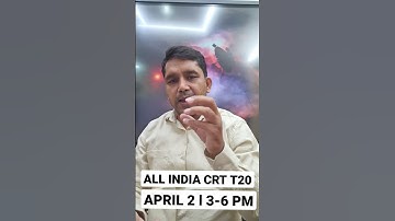 All India Chapterwise Revision Test Series(T20) | April 2, 2021 #Shorts