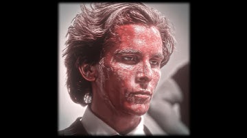 Hi Am Pat Bateman - "American Psycho" Edit | Blade - Volt Vision (edit) (slowed + reverb)