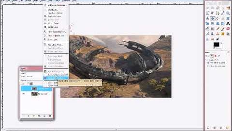 GIMP Clipping Mask Tutorial