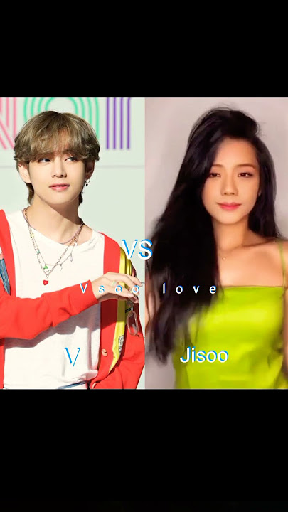 BTS V Vs Blackpink Jisoo tiktok dance #vsoo #jisoo #taehyung #taesoo