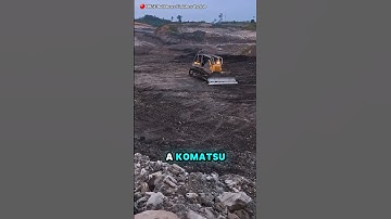 D85E Bulldozer maakt de klus af #shorts #coalmine