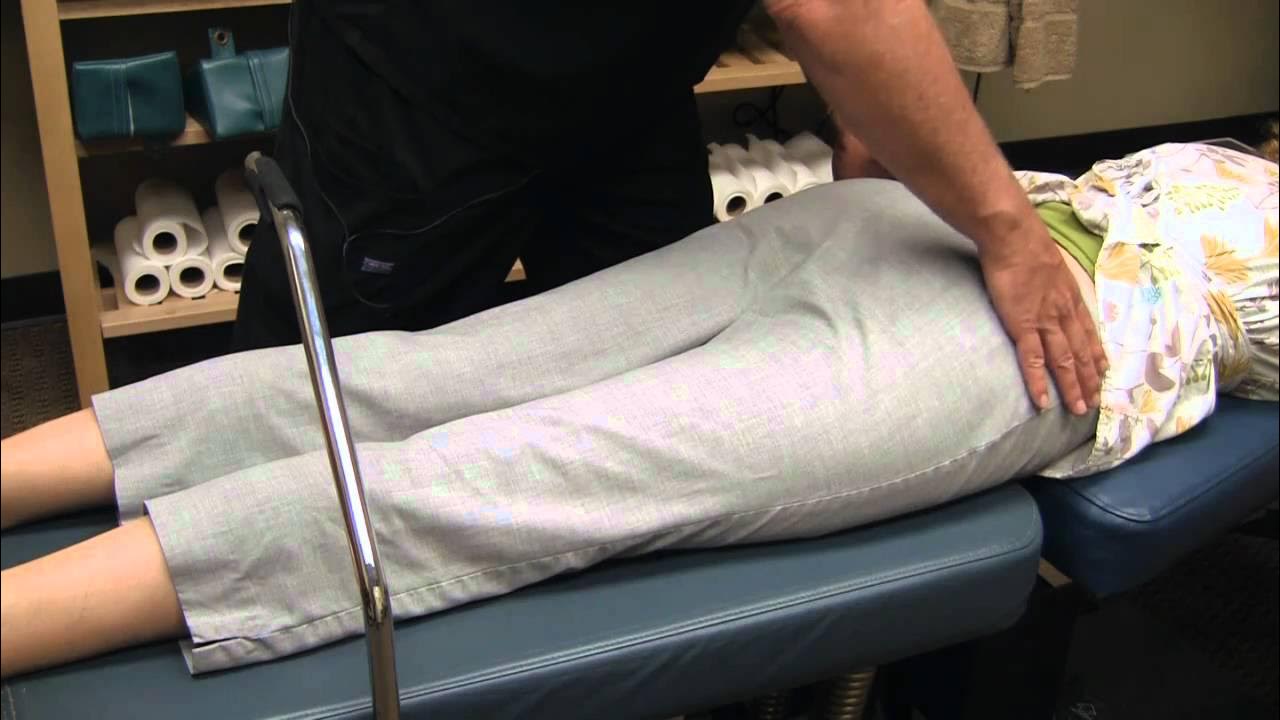 First Time Chiropractor Low Back Adjustment Demonstration by Austin Chiropractic Care YouTube