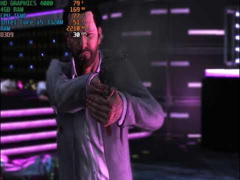 MAX PAYNE 3 - CELERON N2940, INTEL HD GRAPHICS