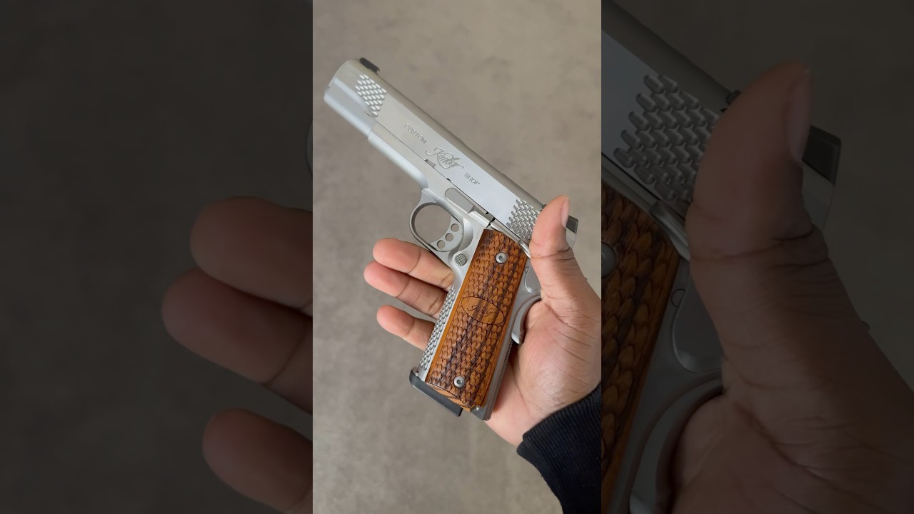 Kimber Raptor II .45 ACP 5in — 8+1, Zebrawood Grips - Alexander's