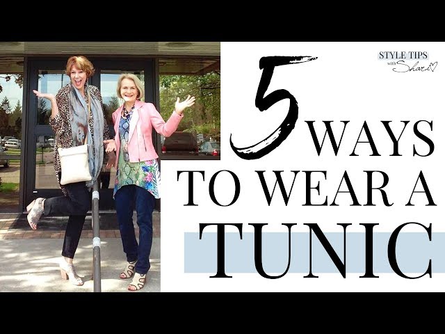How to Wear a Tunic 5 Different Ways for Women over Fifty