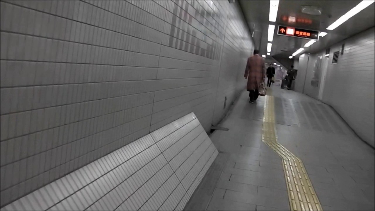 乗り換え 地下鉄谷町線 天王寺駅 から 御堂筋線 天王寺駅 Youtube