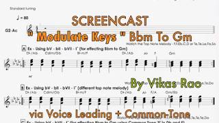 Composing: Modulate Using Common Tone Gateway - 1