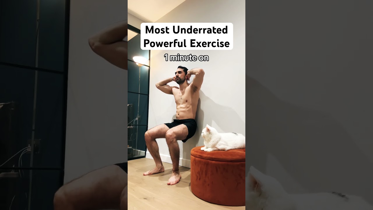 The 3 Min Wall Sit Workout: Build Strength and Endurance!