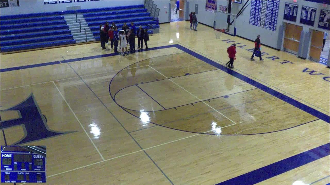 Hilbert High School vs Brillion High School Mens Varsity Basketball