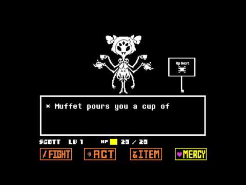 Undertale Muffet - No item